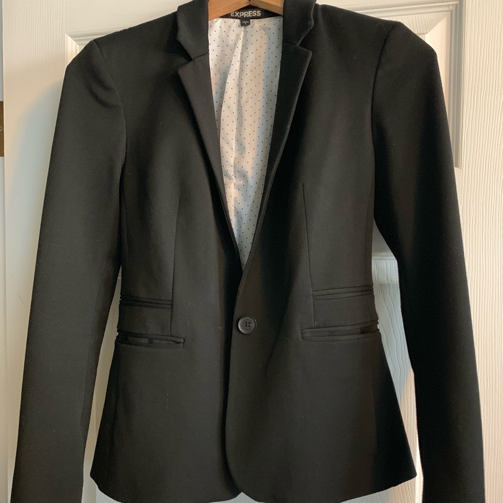 Express Blazer / Suit Jacket Black